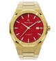 Paul Rich Frosted Star Dust II Gold Red Automatic Horlogewatch