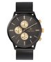 Paul Rich Mesh Chrono Black Gold Horlogewatch.nl