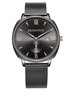 Bromwick Crown Rose Gold Black Mesh Watch Horlogewatch.nl