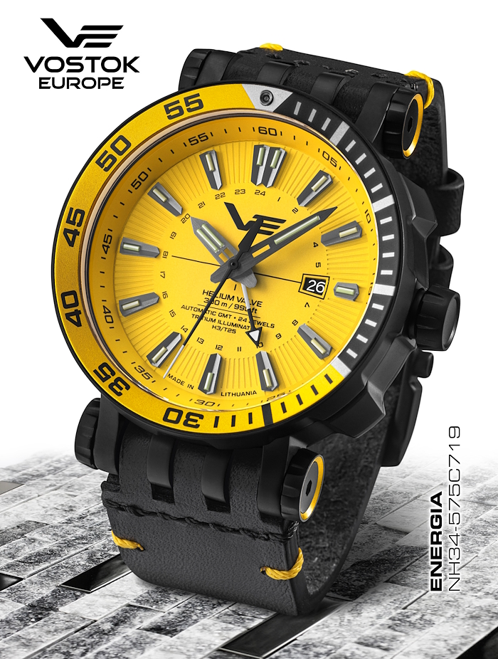 Horloge geel 2025
