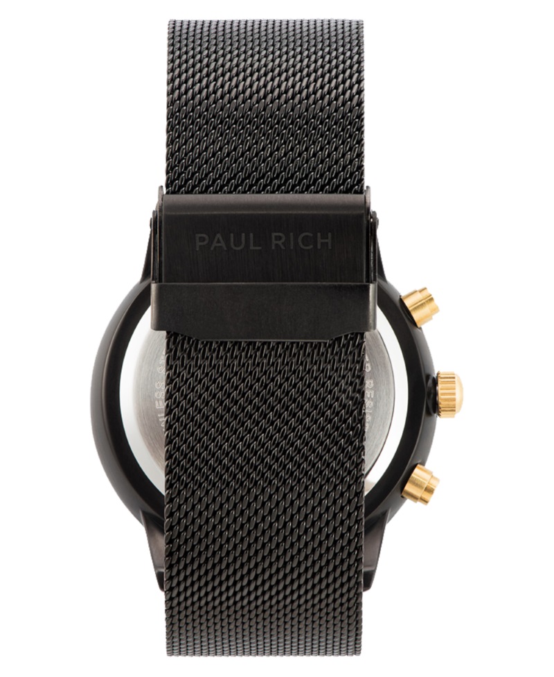 Paul Rich Zenith Mesh Chrono Black Gold Officieel dealer