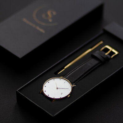 Sandell Bright Day - Black Leather