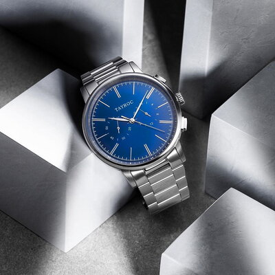 Tayroc Meridian Chrono Blue Steel - 42mm