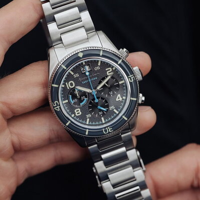 Spinnaker Fleuss SP-5085-11 Aqua Grey