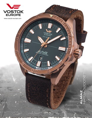 Vostok Europe Almaz Automatic Bronze NH35A-320O507