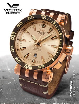 Vostok Europe Energia Rocket Steel Automatic NH35A-575B281