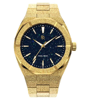 Paul Rich Frosted Star Dust Gold 42 mm (LEES GOED DE OMSCHRIJVING)