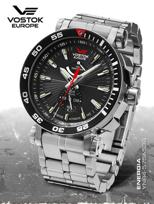 Vostok Europe Energia Rocket Automatic Power Reserve YN84-575A538b
