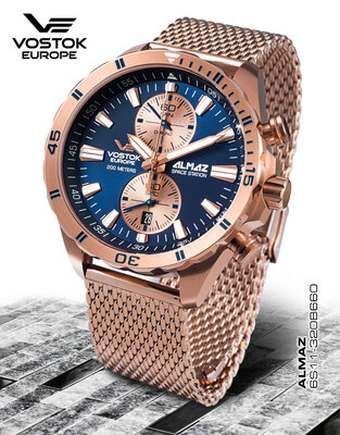 Vostok Europe Almaz Chronograph 6S11-320B660B