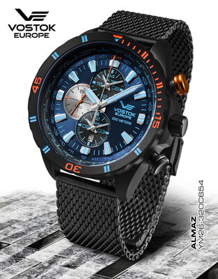 Vostok Europe Almaz Multifunction YM26-​320C654B