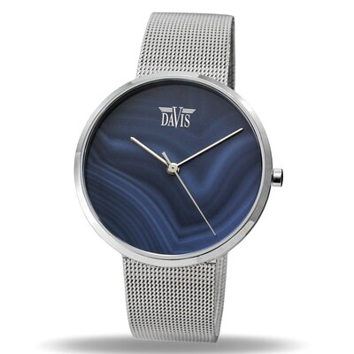 Davis 2334 Blue Agaath Horloge
