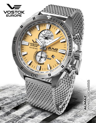 Vostok Europe Almaz Multifunction YM8J-​320A655B