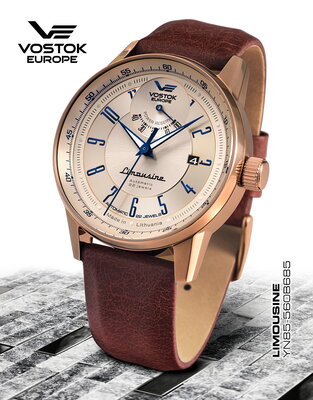 Vostok Europe Limousine Automatic Power Reserve YN85-560B685