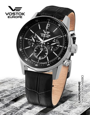 Vostok Europe GAZ 14 Chronograph Quartz VK63-560A690