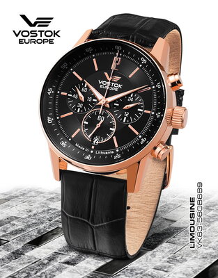 Vostok Europe GAZ 14 Chronograph Quartz VK63-560B689