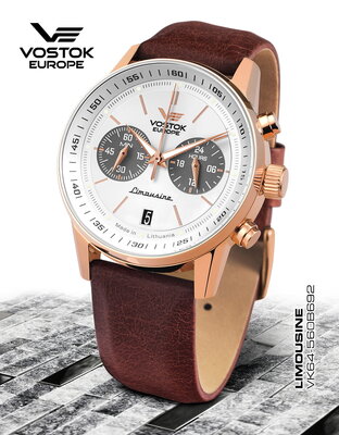Vostok Europe GAZ 14 Chronograph Quartz VK64-560B692