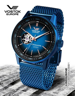 Vostok Europe GAZ 14 Automatic Open Balance NH38-560D681B