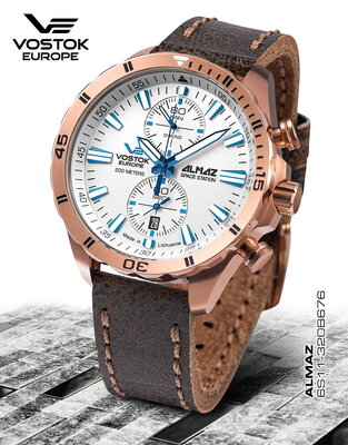 Vostok Europe Almaz Chronograph 6S11-320B676