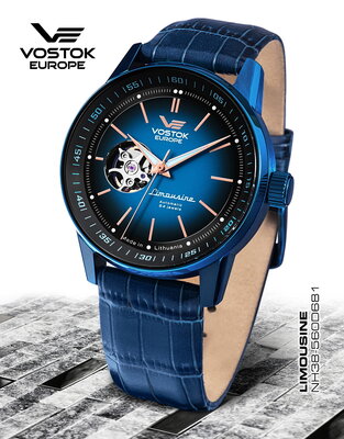 Vostok Europe GAZ 14 Automatic Open Balance NH38-560D681