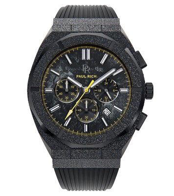 Paul Rich Limited Motorsport Frosted Carbon Yellow Rubber