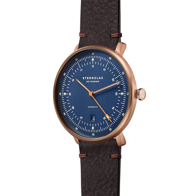 Sternglas Hamburg Dark Blue Bronze Automatic S02-HH27-VI17