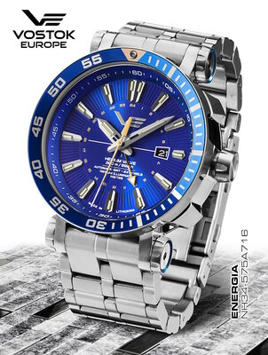 Vostok Europe Energia Rocket Automatic NH34-575A716B