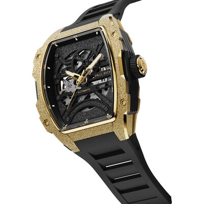 Paul Rich Astro Skeleton Mason Gold Automatic