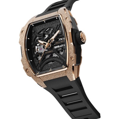 Paul Rich Astro Skeleton Eclipse Gold Automatic