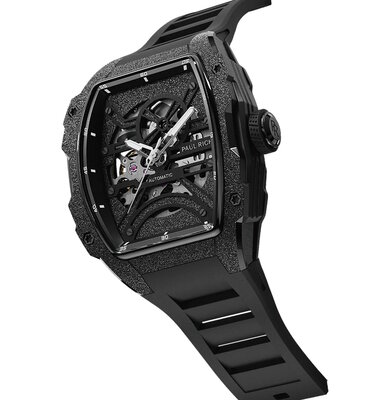 Paul Rich Astro Skeleton Galaxy Black Automatic