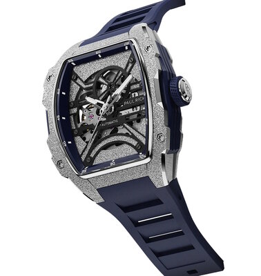 Paul Rich Astro Skeleton Lunar Silver Automatic