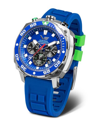 Vostok Europe Systema Periodicum Hydrogen Chronograph VK67-​650A720