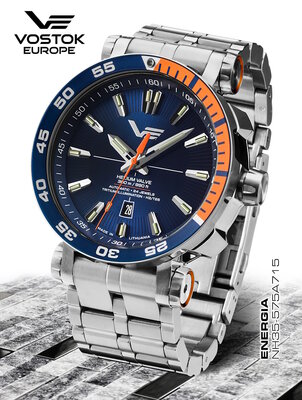 Vostok Europe Energia Rocket Automatic NH35-575A715B
