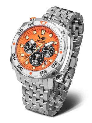 Vostok Europe Systema Periodicum Neon Chronograph VK67-650A723B