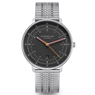 Sternglas Hamburg Neugraphit S01-HH39-ME08