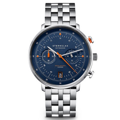 Sternglas Hamburg Chrono Edition Küste Steel S01-HC06-ME13