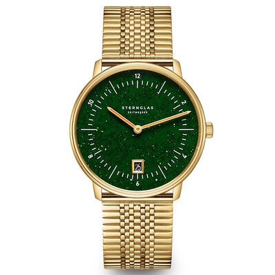 Sternglas Naos Edition Aventurine Dark Green S01-NAN41-ME09