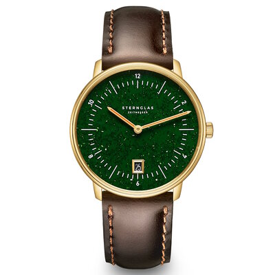 Sternglas Naos Edition Aventurine Dark Green S01-NAN41-BR01