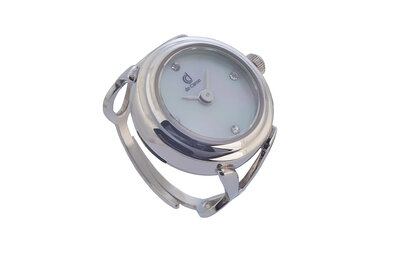 De Caron Ring Horloge Zilver 1753-S3