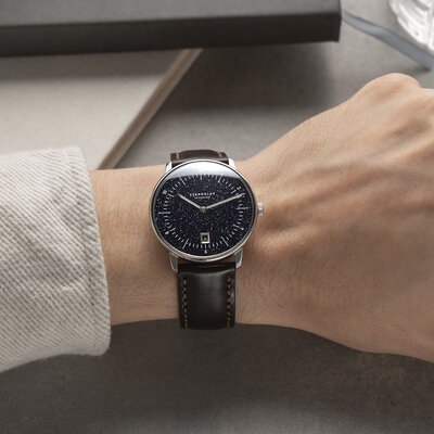 Sternglas Naos Edition Aventurine Dark Blue S01-NAN40-BR03