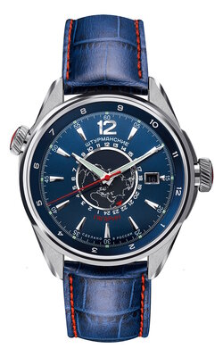 Sturmanskie Gagarin GMT Dual Time 24h-indication Automatic 2432-4571789