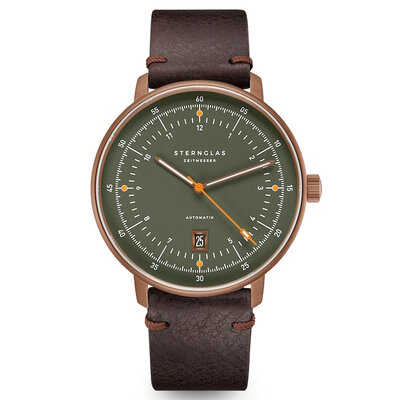 Sternglas Hamburg Pro Automatic Dark Green Bronze S02-HP35-VI17