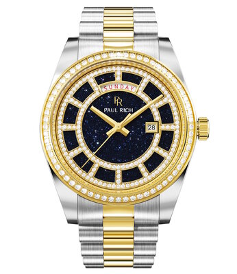 Paul Rich Crown Legacy Silver Gold Aventurine Blue