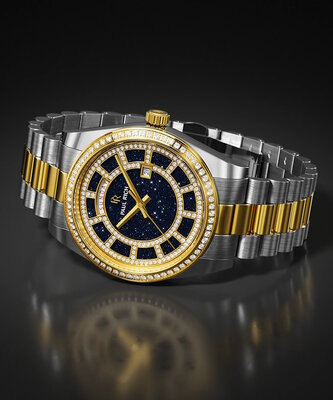 Paul Rich Crown Legacy Silver Gold Aventurine Blue