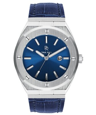 Paul Rich Deep Dive Ocean Blue Leather