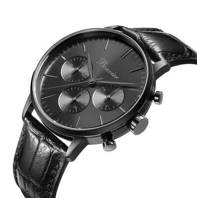 Bonvier Monza Black (43 mm)