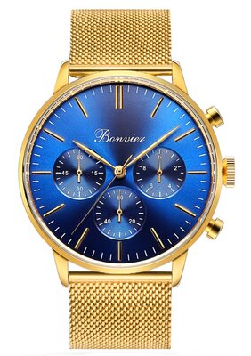 Bonvier Monza Blue/G (43 mm)