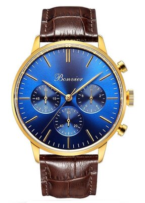 Bonvier Monza Blue/G (43 mm)