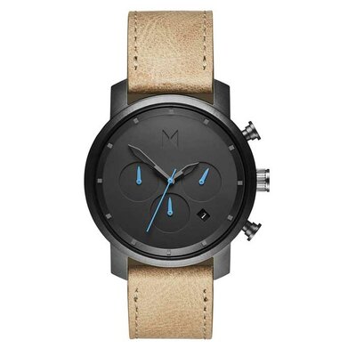 MVMT Chrono Gunmetal Sandstone 40mm D-MC02-GML