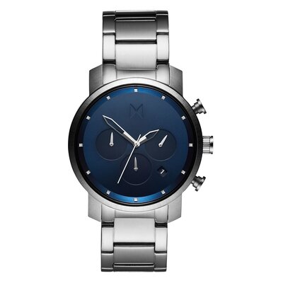 MVMT Chrono Navy Silver 40mm D-MC02-SBLU