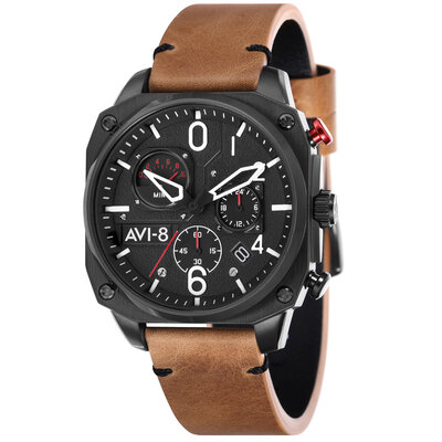 AVI-8 Hawker Hunter AV-4052-02 Retrograde Charcoal Ember Brown